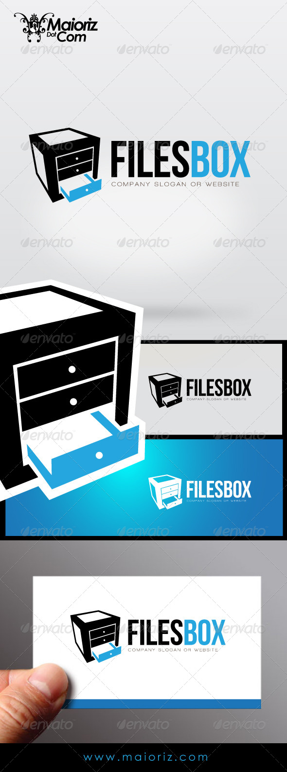 Files Box Logo, Logo Templates | GraphicRiver