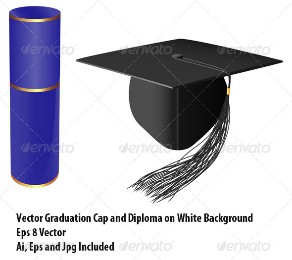 Graduation, Vectors | GraphicRiver