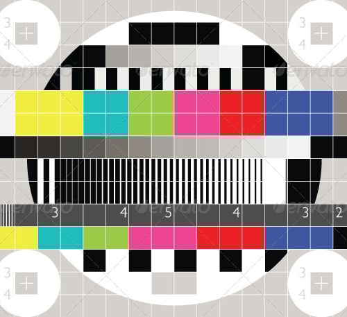 TV Test Pattern, Vectors | GraphicRiver