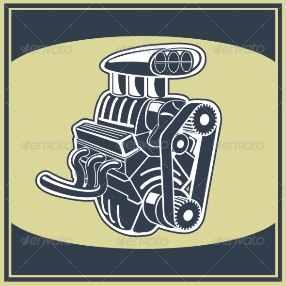 Engine, Vectors | GraphicRiver