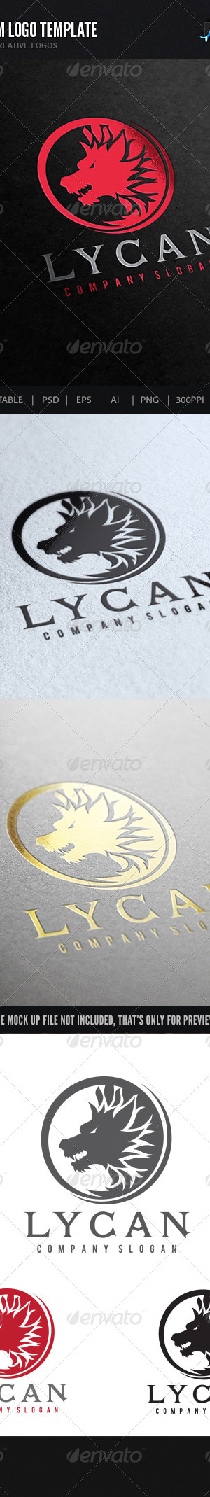 Lycan, Logo Templates | GraphicRiver