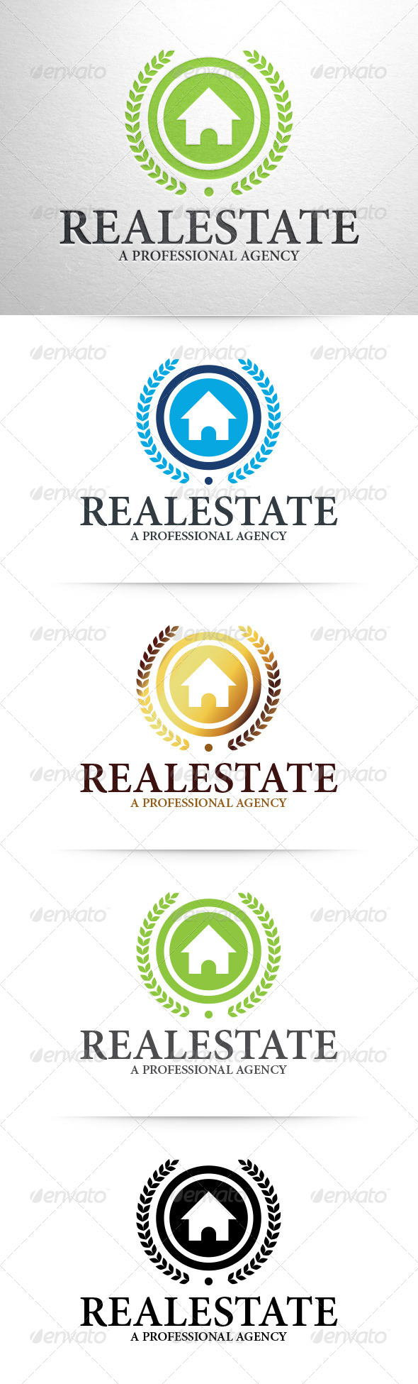 Real Estate Logo Template, Logo Templates | GraphicRiver