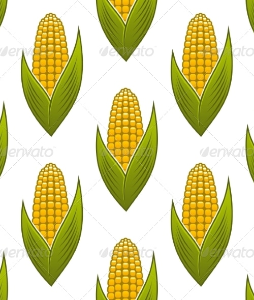 Corn on the Cob Pattern, Vectors | GraphicRiver