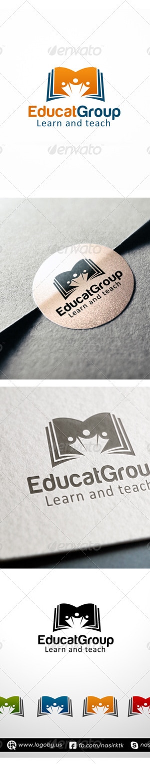 Group Study, Logo Templates | GraphicRiver