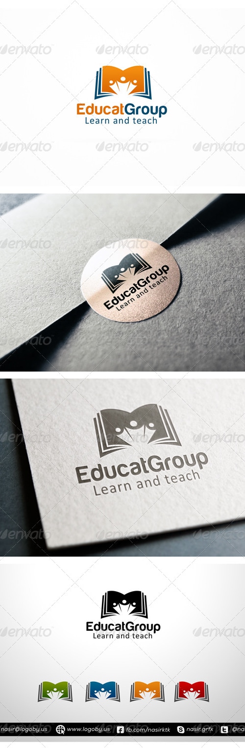 Group Study, Logo Templates | GraphicRiver