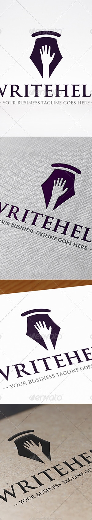 Write Help Logo Template, Logo Templates | GraphicRiver