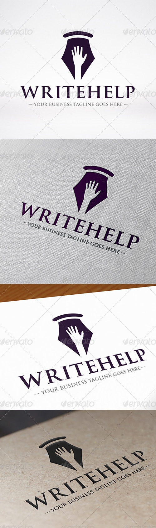 Write Help Logo Template, Logo Templates | GraphicRiver