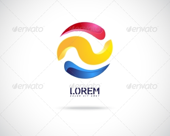 Abstract Vector Logo Design Template, Vectors | GraphicRiver