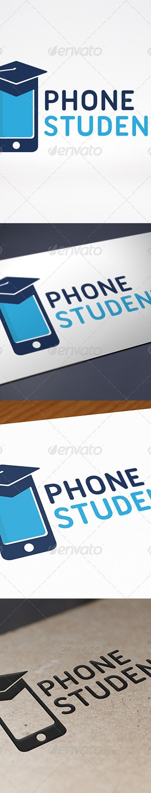 Phone Education Logo, Logo Templates | GraphicRiver