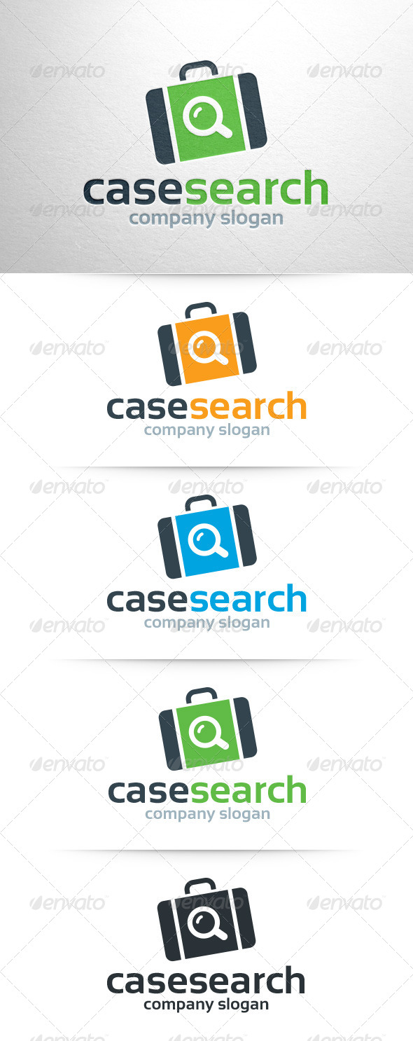 Case Search Logo Template, Logo Templates | GraphicRiver