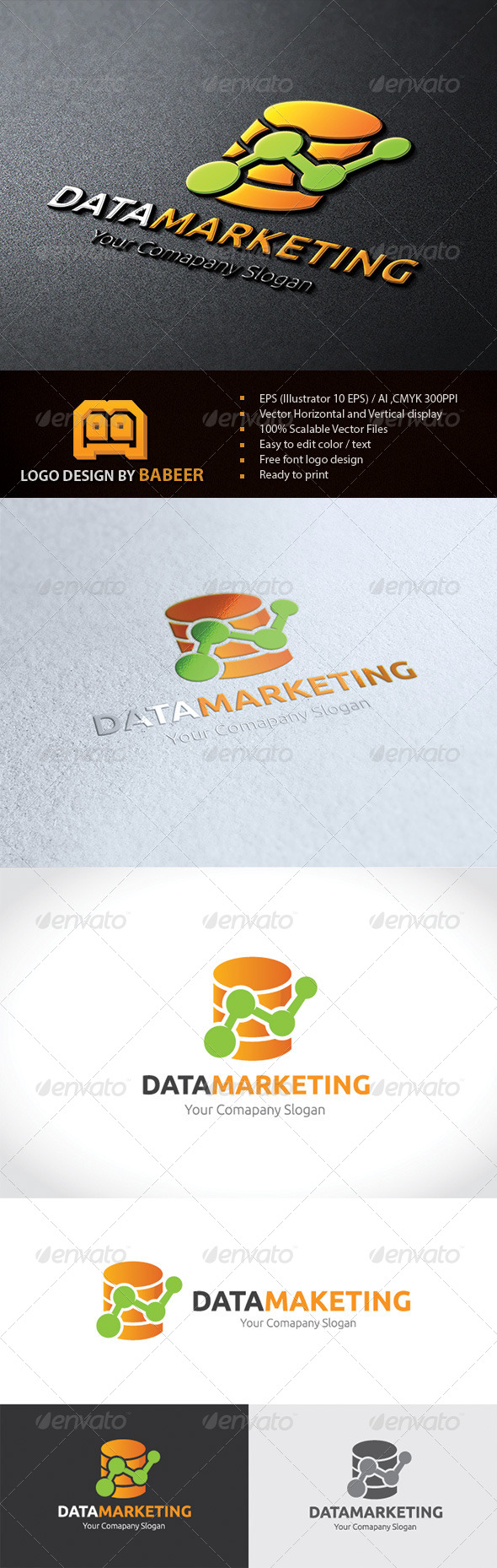 Data Marketing, Logo Templates | GraphicRiver