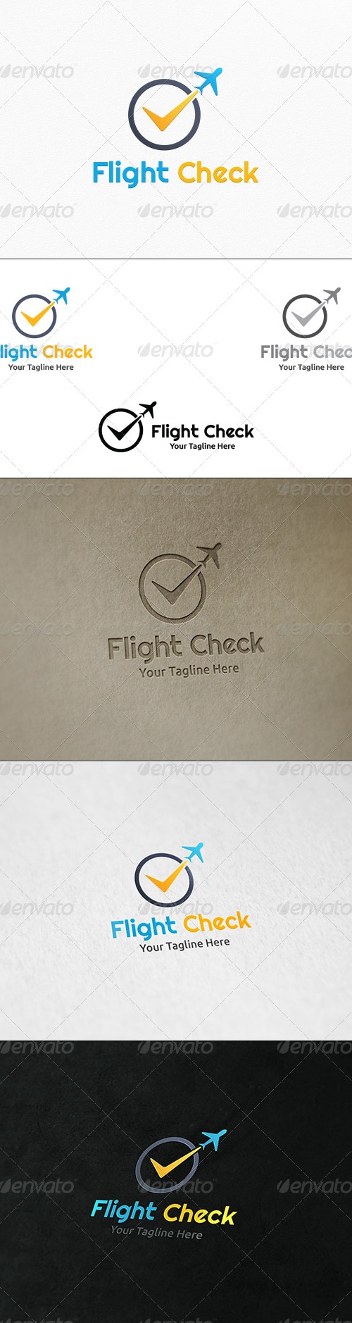 Flight Check - Logo Template, Logo Templates | GraphicRiver