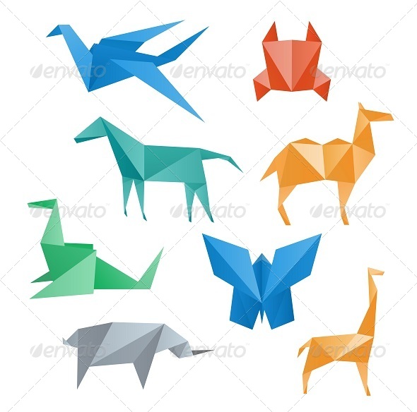 Paper Animals Wildlife, Vectors | GraphicRiver