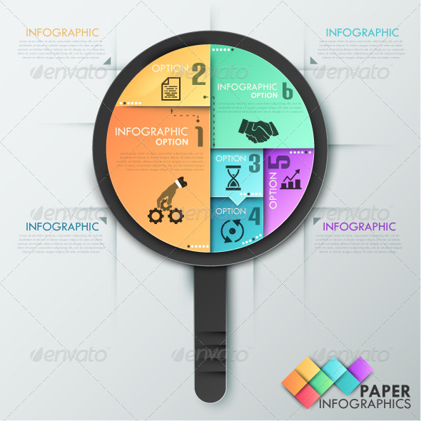 Paper Infographics Template, Infographics | GraphicRiver