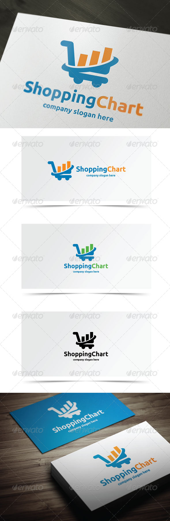 Shopping Chart, Logo Templates | GraphicRiver