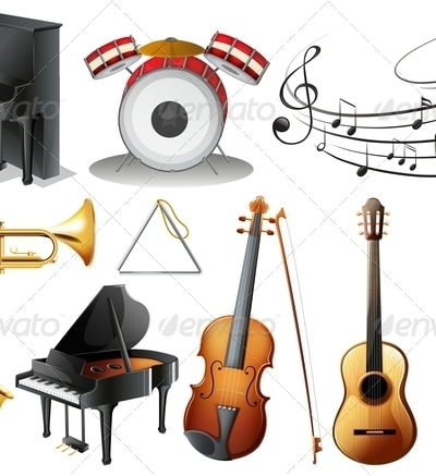 Instruments, Vectors | GraphicRiver