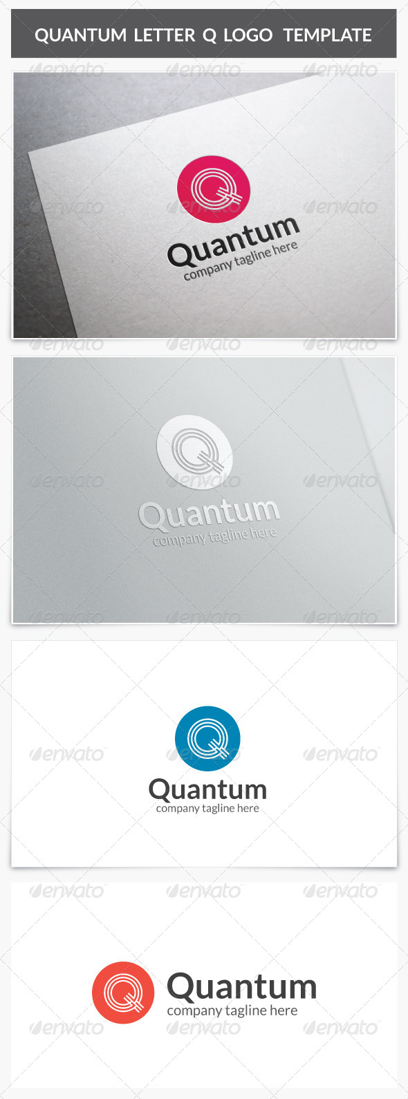 Quantum Letter Q Logo, Logo Templates | GraphicRiver