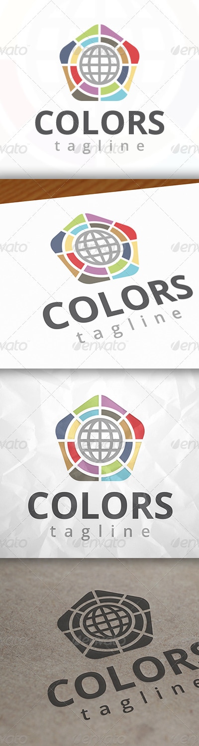 Colors Logo, Logo Templates | GraphicRiver