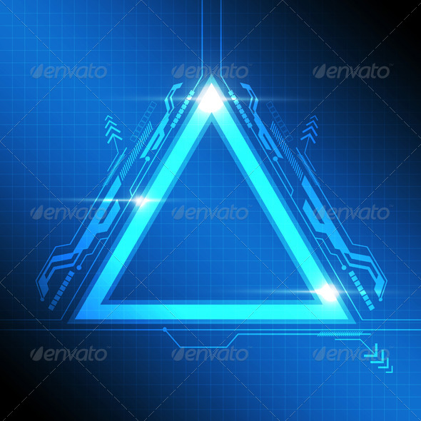 Triangle Frame Modern Design, Vectors | GraphicRiver
