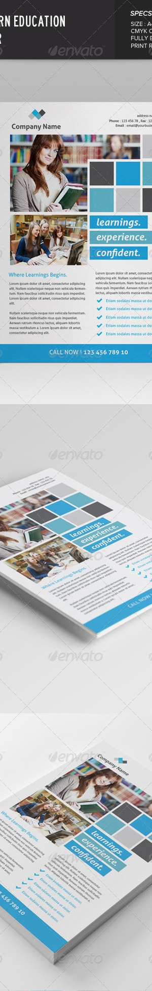 Education Flyer, Print Templates | GraphicRiver