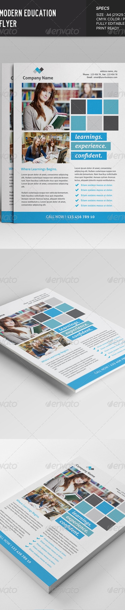 Education Flyer, Print Templates | GraphicRiver