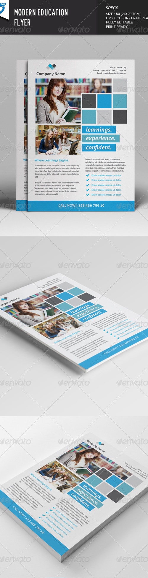 Education Flyer, Print Templates | GraphicRiver