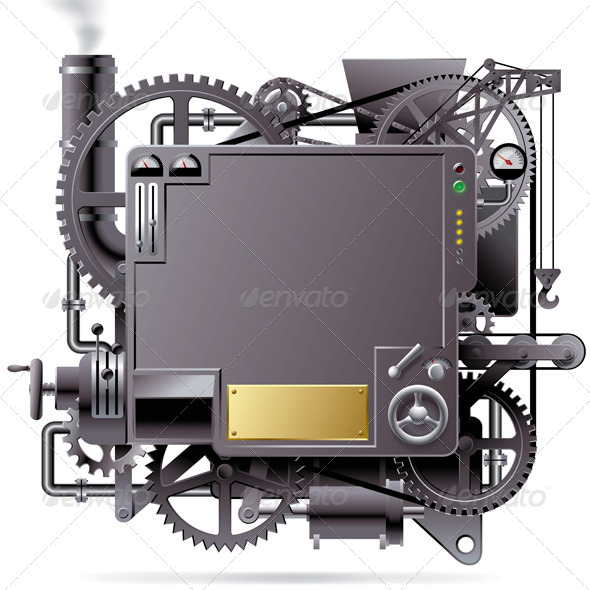 Machine, Vectors | GraphicRiver