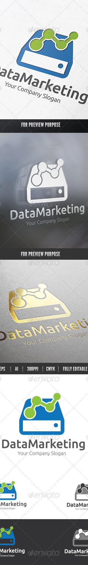 Marketing Data, Logo Templates | GraphicRiver