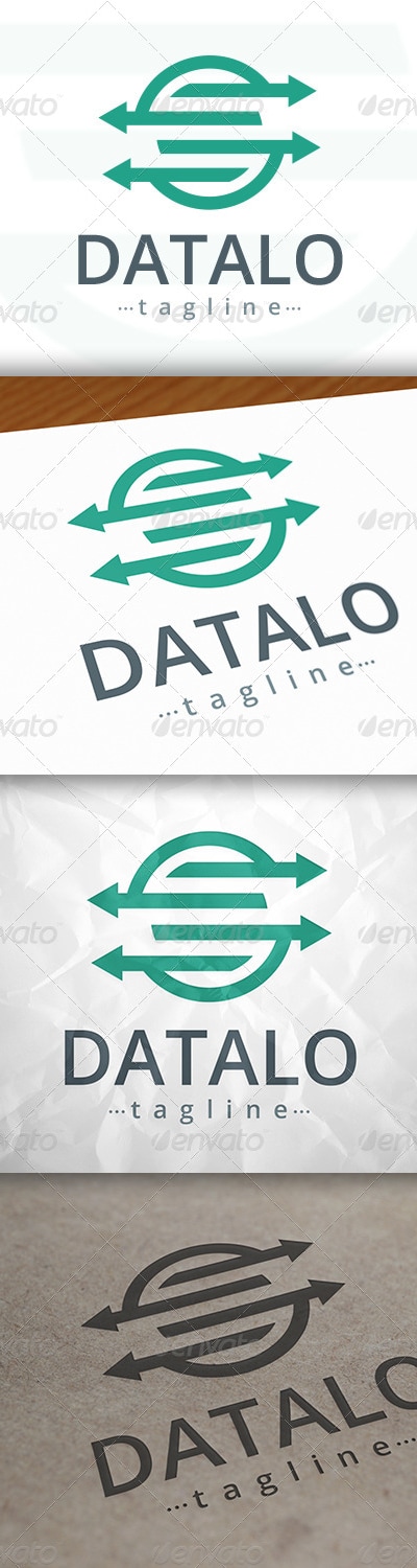 Data Logo, Logo Templates | GraphicRiver