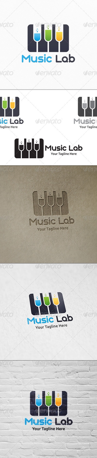 Music Lab - Logo Template, Logo Templates | GraphicRiver