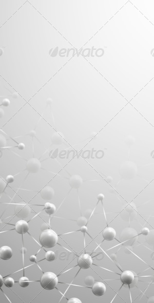 Molecule Structure Background, Vectors | GraphicRiver