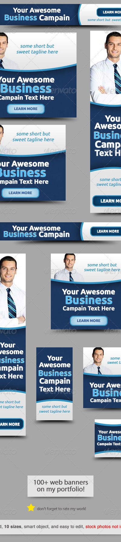 Corporate Web Banner Design Template 47, Web Elements | GraphicRiver
