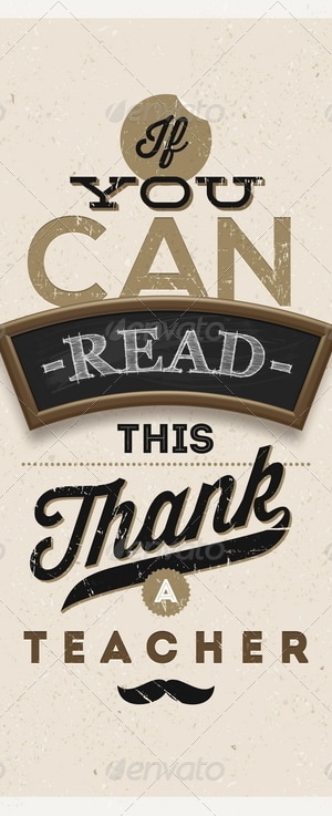 Typographical Vintage Vector Design, Vectors | GraphicRiver
