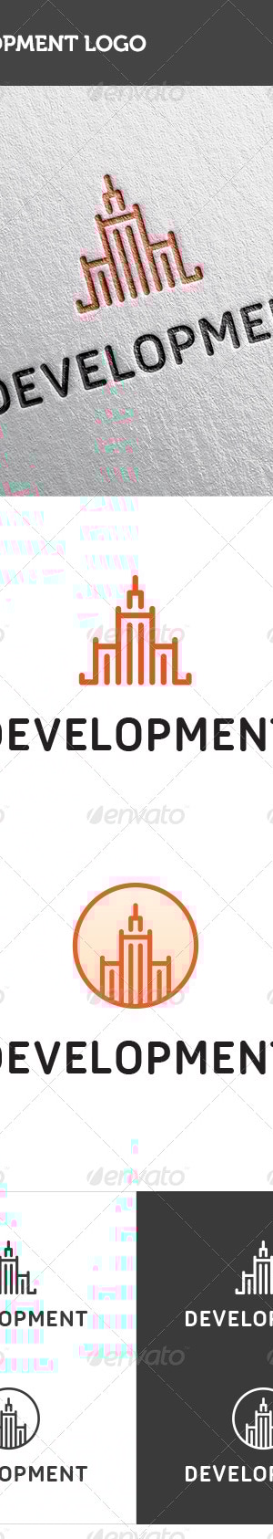 Development Logo, Logo Templates | GraphicRiver