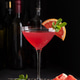 Martini Fiero Cocktail with Grapefruit and Mint. Elegant Mixology Scene Martini Fiero Cocktail with Grapefruit and Mint. Elegant Mixology Scene - PhotoDune Item for Sale