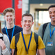 Portrait Of College Student Friends Meeting In Busy Communal Campus Building Portrait Of College Student Friends Meeting In Busy Communal Campus Building - PhotoDune Item for Sale