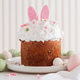 Easter Cake with Bunny Ears and Easter Eggs. Festive Spring Composition Easter Cake with Bunny Ears and Easter Eggs. Festive Spring Composition - PhotoDune Item for Sale