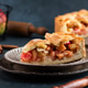 Piece of homemade apple pie. American pie with apple. Piece of homemade apple pie. American pie with apple. - PhotoDune Item for Sale