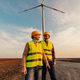 Two engineers of wind turbine Two engineers of wind turbine - PhotoDune Item for Sale