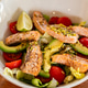 Warm Salmon Salad in restaurant Warm Salmon Salad in restaurant - PhotoDune Item for Sale