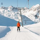 Skier Turning on Austrian Slope Skier Turning on Austrian Slope - PhotoDune Item for Sale