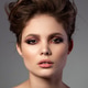 Portrait of beautiful woman with evening makeup Portrait of beautiful woman with evening makeup - PhotoDune Item for Sale