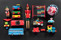 Colorful collection of cute vintage toys Colorful collection of cute vintage toys - PhotoDune Item for Sale