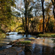 Scenic view of a flowing river in Monasterio de Piedra, Zaragoza, Spain Scenic view of a flowing river in Monasterio de Piedra, Zaragoza, Spain - PhotoDune Item for Sale