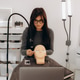 Cosmetologist practicing eyelash extensions using a mannequin head Cosmetologist practicing eyelash extensions using a mannequin head - PhotoDune Item for Sale