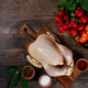 Fresh ingredients prepared for wholesome meal with chicken and colorful vegetables on wooden surface Fresh ingredients prepared for wholesome meal with chicken and colorful vegetables on wooden surface - PhotoDune Item for Sale