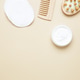 Natural beauty set with marble roller, gua sha, wooden body brush, face cream and serum Natural beauty set with marble roller, gua sha, wooden body brush, face cream and serum - PhotoDune Item for Sale