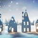 Miniature houses in a snowy winter village scene Miniature houses in a snowy winter village scene - PhotoDune Item for Sale