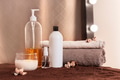 Spa composition with oils bottles Spa composition with oils bottles - PhotoDune Item for Sale