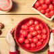 Fresh tomatoes preparation for healthy eating Fresh tomatoes preparation for healthy eating - PhotoDune Item for Sale